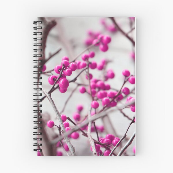 Item preview, Pink berries on branches - natural decor designed and sold by fowons.