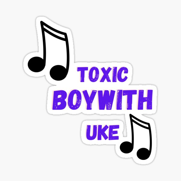 "Boywithuke Songs" Sticker by tiny31 Redbubble