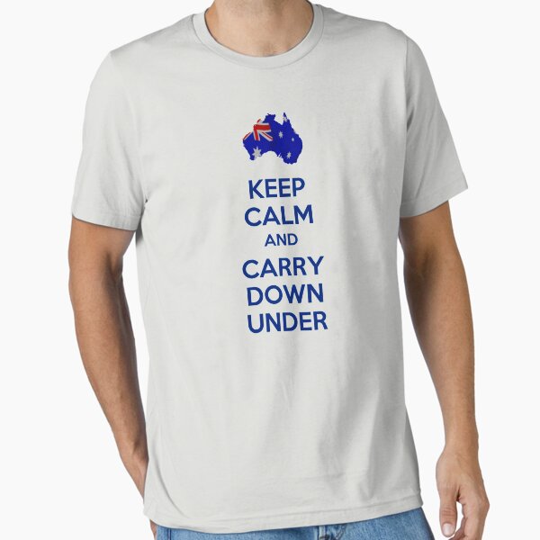 Item preview, Keep calm and carry down under designed and sold by Fiery-Fire.