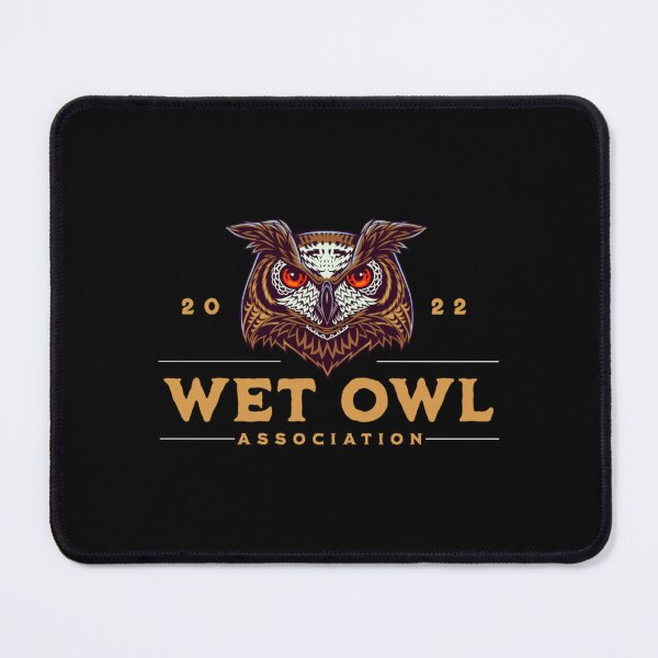 Item preview, Wet Owl Association Owl Head 2022 designed and sold by SwazzDdraws.