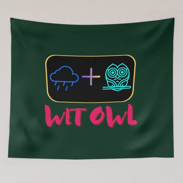 Item preview, wet owl meme      designed and sold by SwazzDdraws.