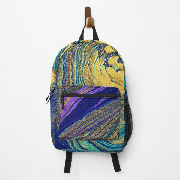 Item preview, Abstract Fluid Art Tree Ring Pour Jewel Colors designed and sold by mhfoto.
