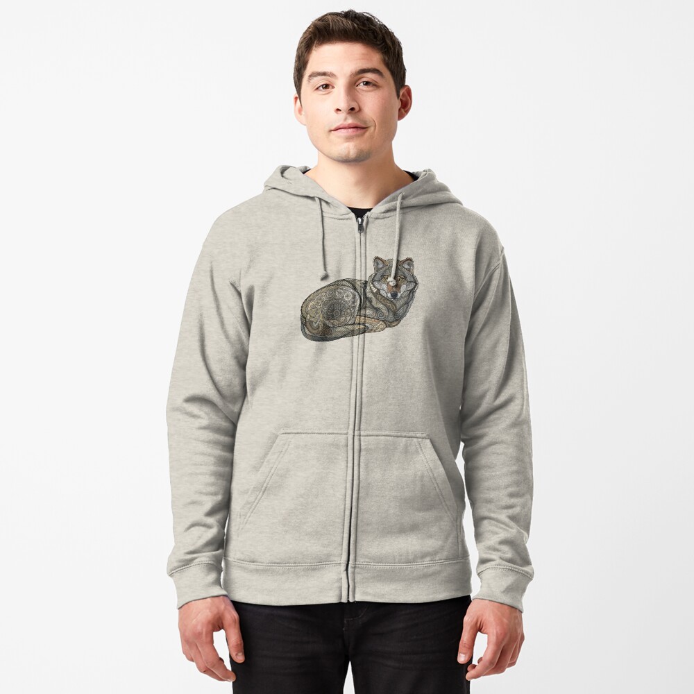 Item preview, Zipped Hoodie designed and sold by ZHField.