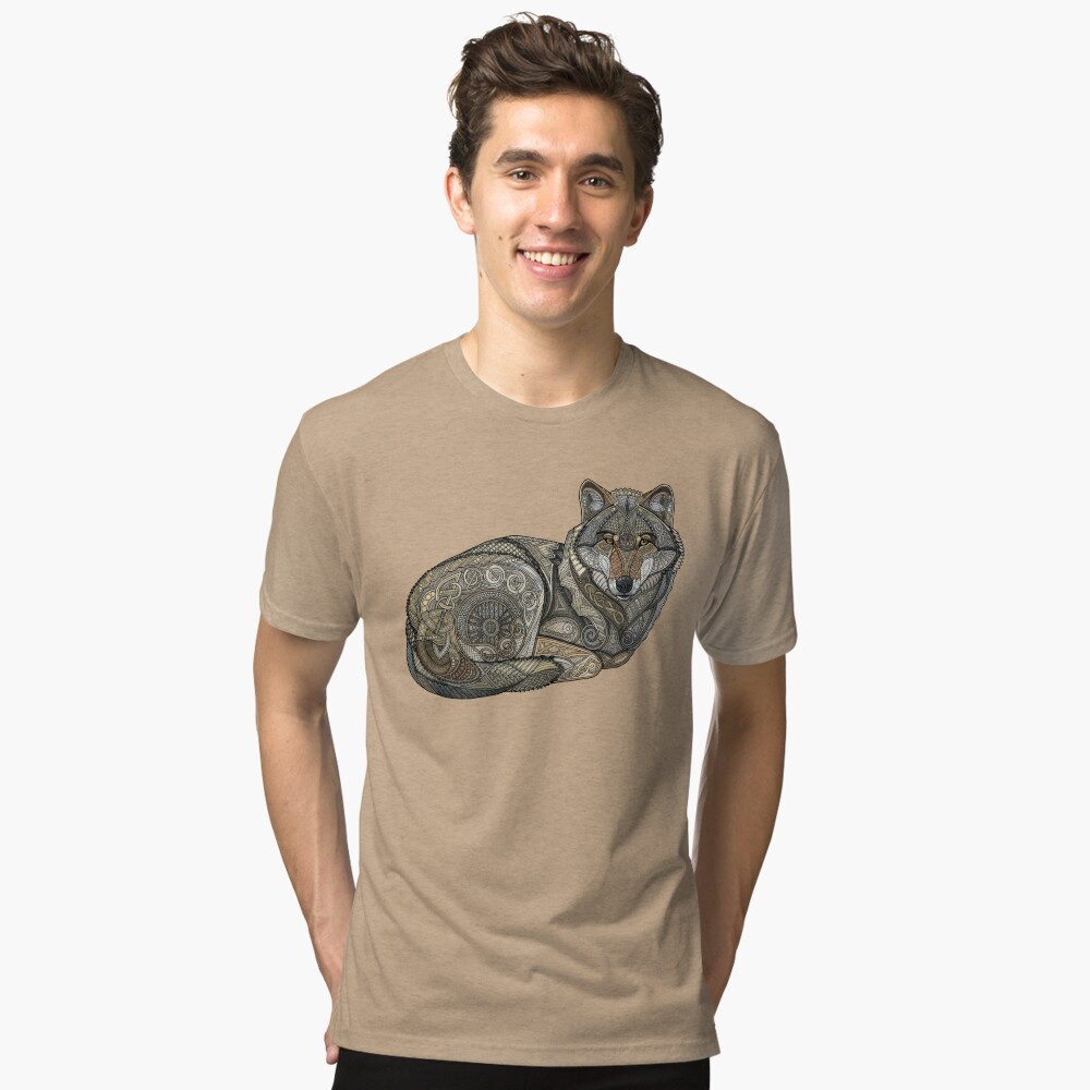 Item preview, Tri-blend T-Shirt designed and sold by ZHField.