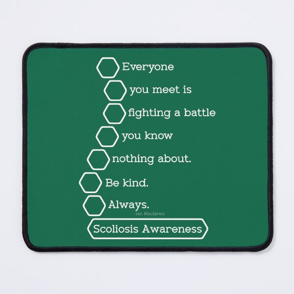 Item preview, Scoliosis Spine Awareness Be Kind designed and sold by Calico Forest.