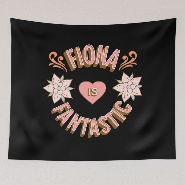 Item preview, Fiona is Fantastic - First Names - Birthday Gifts - Alliteration Fans designed and sold by epicthoughts.