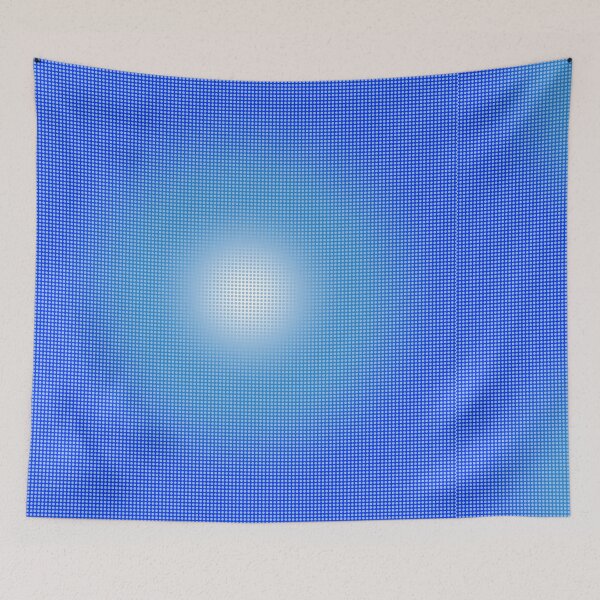 Item preview, Blue Fading Polka-dot Textile designed and sold by SoniasArtwork.
