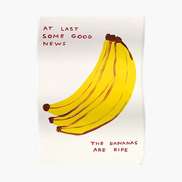 Shrigley Ripe Banana Poster