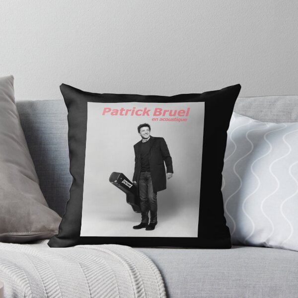 Aperçu de l'œuvre Threpatr Patrick Bruel Tournée Acoustique Sweat à capuche léger créée et vendue par desireeowe.