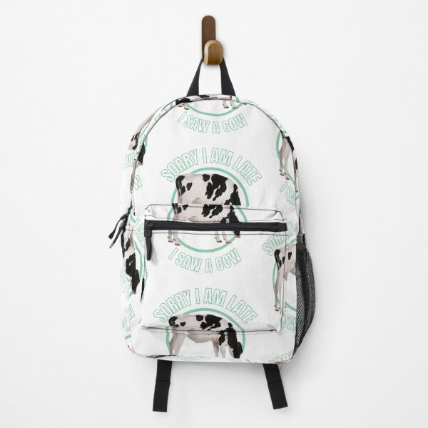 Item preview, Sorry I Am Late I Saw a Cow designed and sold by BookOfE.