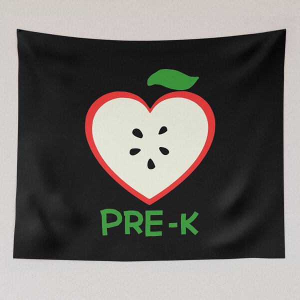 Item preview, Pre-k teacher heart - cute pre school teacher gift designed and sold by kapotka.