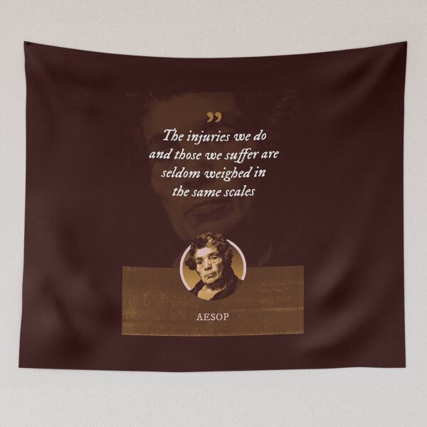 Item preview, Aesop - The injuries we do and those we suffer are seldom weighed in the same scales designed and sold by Syahrasi.