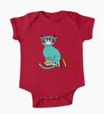 Smart Kitty One Piece - Short Sleeve
