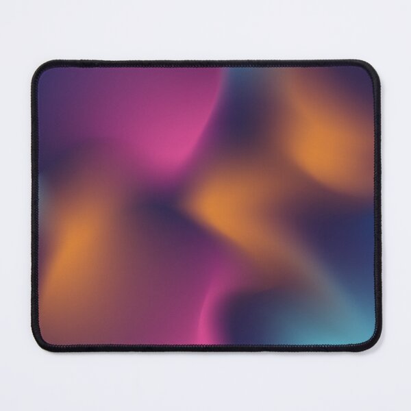 Item preview, Abstract geometric illustration of light rays in purple, blue, orange and cyans designed and sold by pocketgraphic.