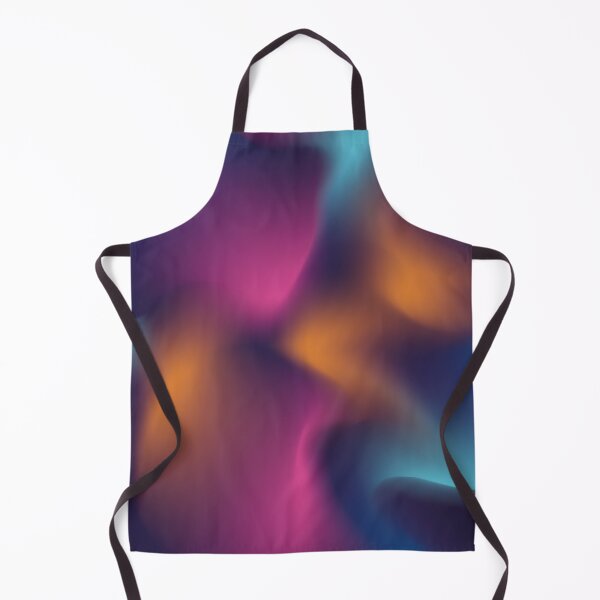 Item preview, Abstract geometric illustration of light rays in purple, blue, orange and cyans designed and sold by pocketgraphic.