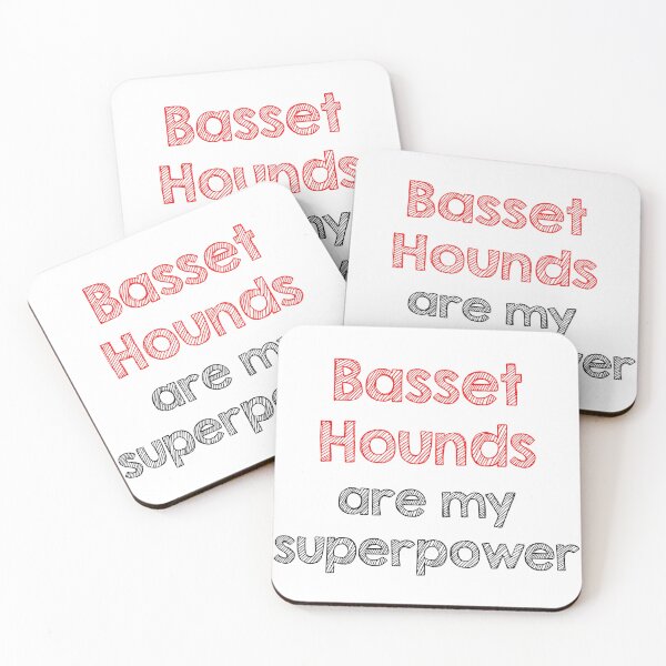 Item preview, Basset hounds are my superpower designed and sold by Alltooclose.