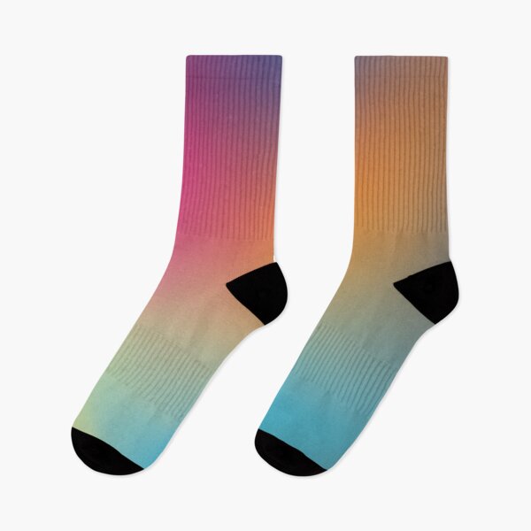 Item preview, Abstract, geometric, modern illustration of light rays in pinks, blues, yellows, oranges and cyans designed and sold by pocketgraphic.