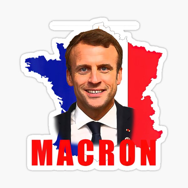 Sticker de Pieero75 sur lhomme gosse 1010 macron faceapp bg