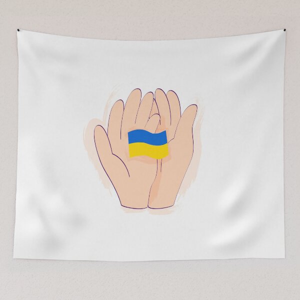 Item preview, Hands Ukraine Flag designed and sold by Anna_leni.