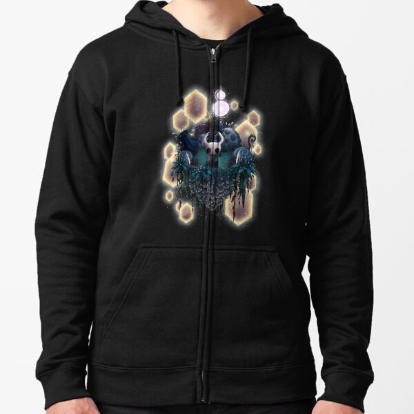 Île Hollow Knight Veste zippée à capuche