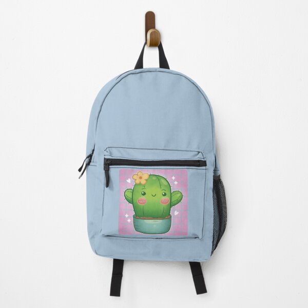 Item preview, Cute and Kawaii Cactus with flower 90's Inspired Background designed and sold by NightGleam.
