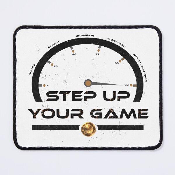 Item preview, Step Up Your Game Unisex White Collection designed and sold by MuntuWarriors.