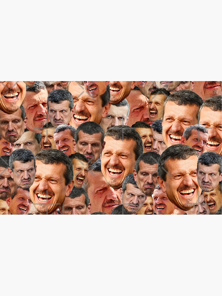 Gunther Steiner - Multiple Head - Haas Team Principal by KingFloki