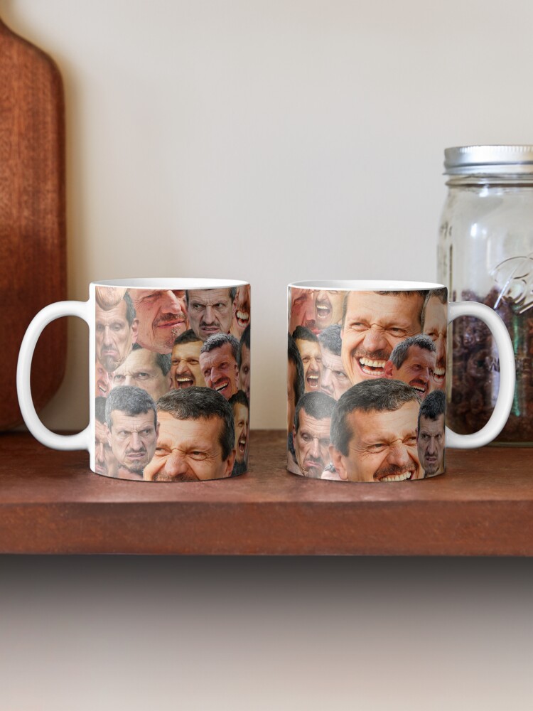 Alternate view of Gunther Steiner - Multiple Head - Haas Team Principal Coffee Mug