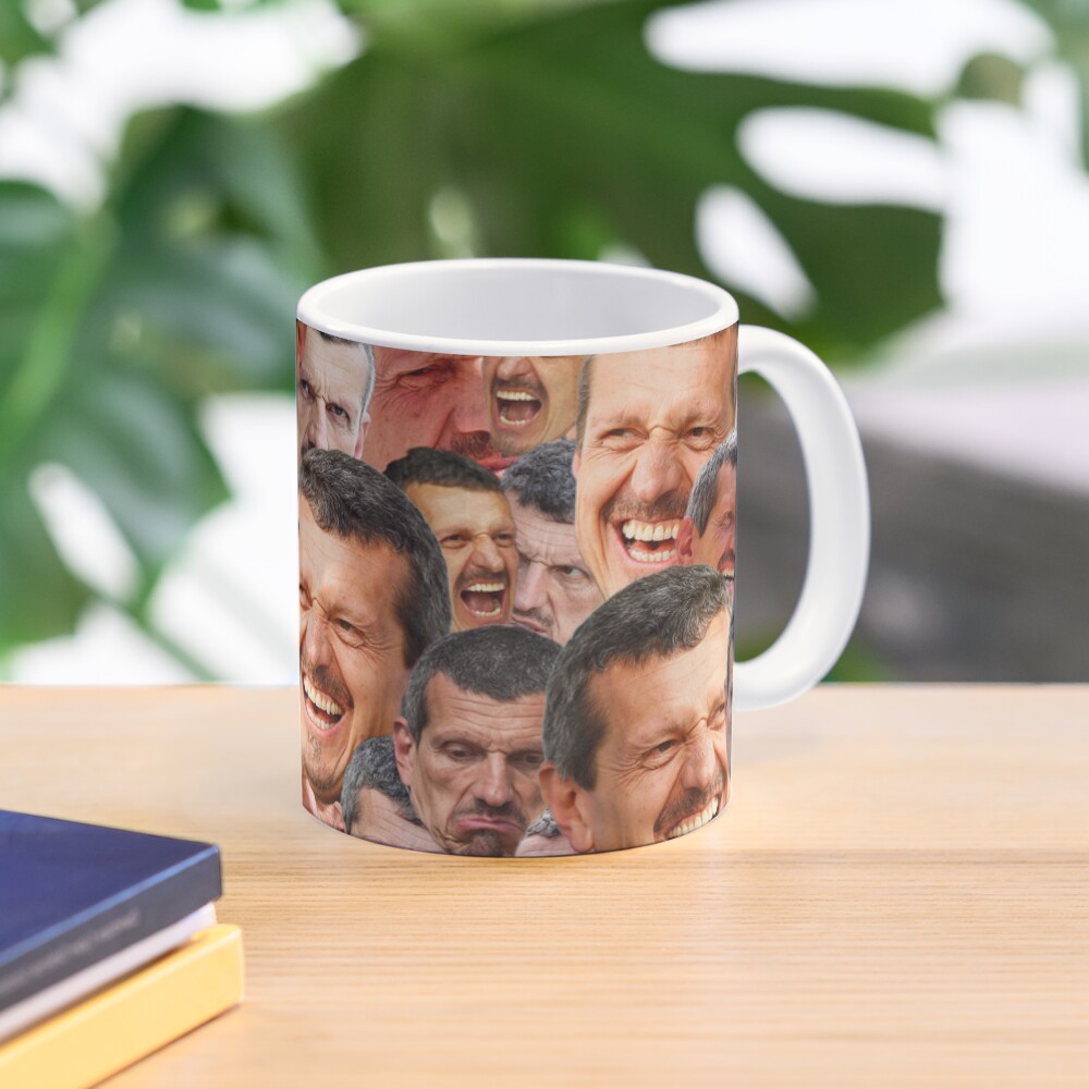 Gunther Steiner - Multiple Head - Haas Team Principal Coffee Mug