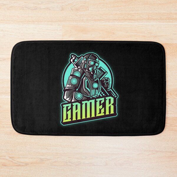 Item preview, Gamer with Futuristic Soldier designed and sold by PRIVARSHU.