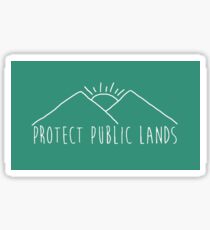 Protect Public Lands Sticker