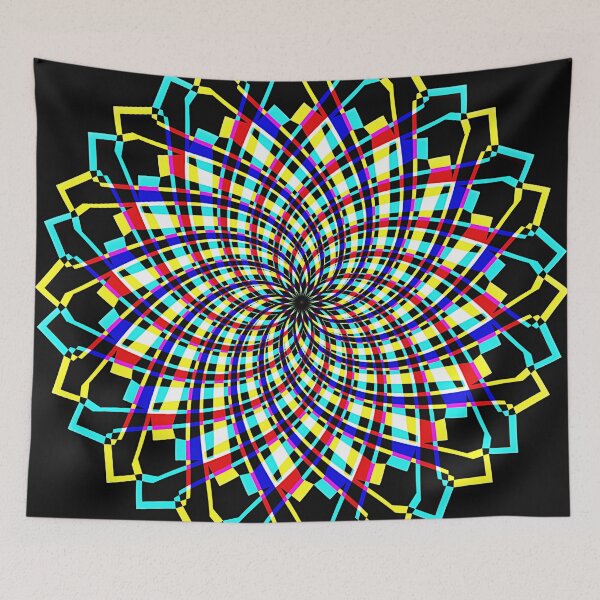 Item preview, Optical illusion, hypnotic spiral background designed and sold by Shifa19.