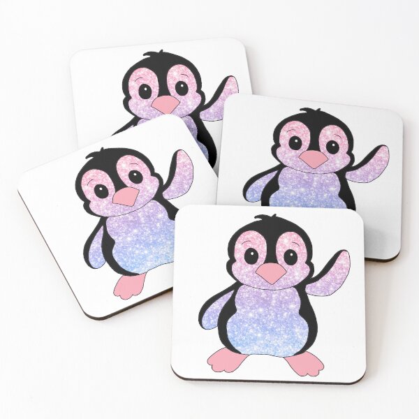 Item preview, happy little penguin (glitter edition) designed and sold by ShipsinParadise.
