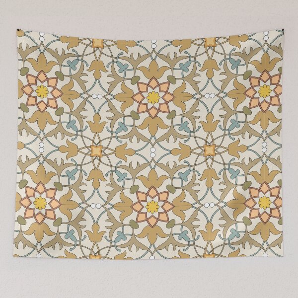 Item preview, Portuguese Moroccan tiles inspiration 81 designed and sold by Maskan.