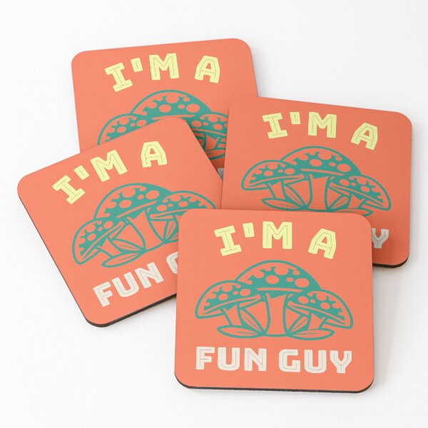 Item preview, I'm a Fun Guy - Fungi Mushroom (Green) designed and sold by Quirkdom.