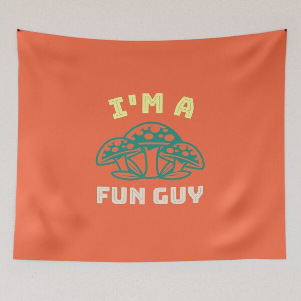 Item preview, I'm a Fun Guy - Fungi Mushroom (Green) designed and sold by Quirkdom.