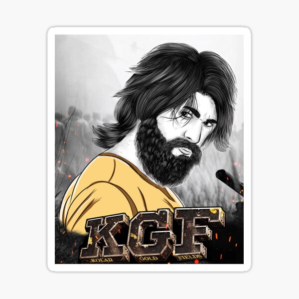 Rocking Start Yash (KGF 2) | Realistic drawings, Charcoal sketch, Art  gallery