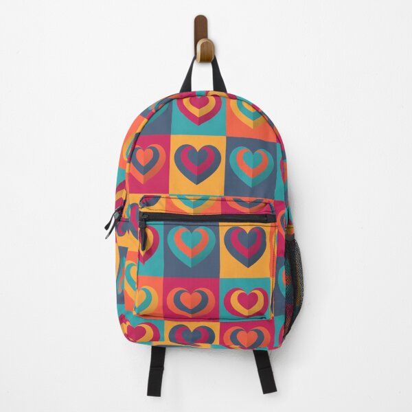 Item preview, Pattern design of colorful hearts designed and sold by pocketgraphic.