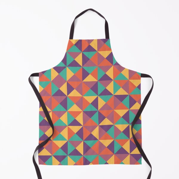 Item preview, Abstract pattern design of colorful triangles designed and sold by pocketgraphic.