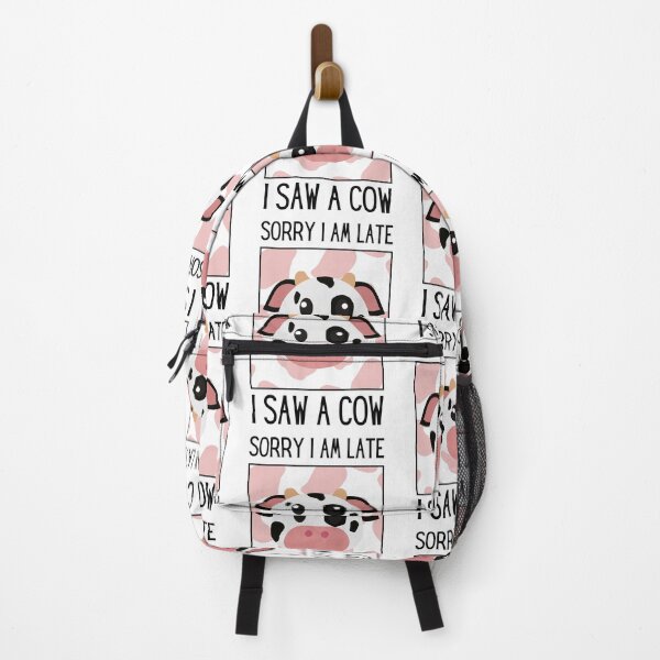 Item preview, Sorry I Am Late I Saw a Cow designed and sold by BookOfE.