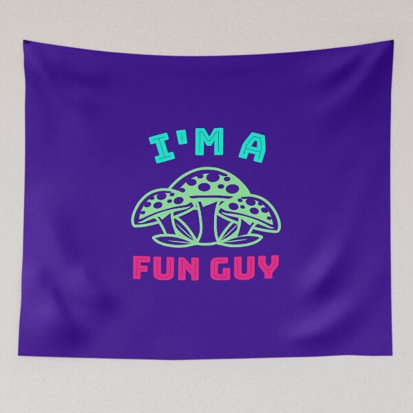 Item preview, I'm a Fun Guy - Fungi Mushroom (Neon Green) designed and sold by Quirkdom.