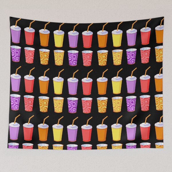 Item preview, paper cups, colored, juices designed and sold by Dante Valentain.