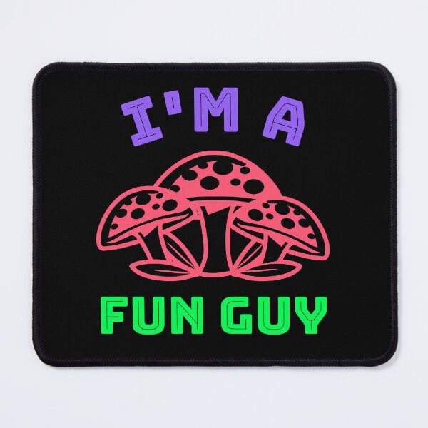 Item preview, I'm a Fun Guy - Fungi Mushroom (Neon Red) designed and sold by Quirkdom.