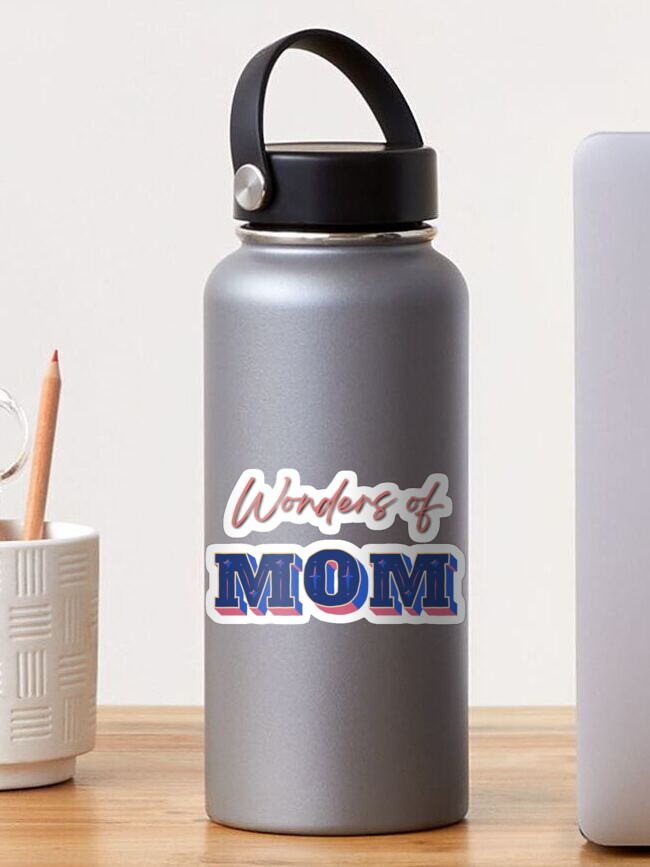 Thumbnail 1 of 3, Sticker, Wonders of MOM design by JiggsFashion designed and sold by JiggsFashion.