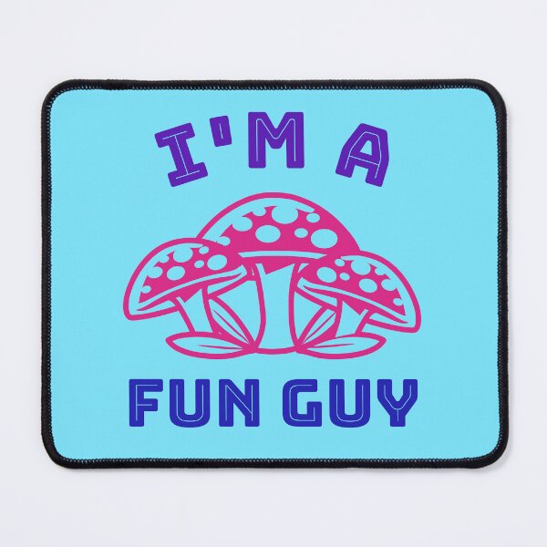 Item preview, I'm a Fun Guy - Fungi Mushroom (Pink) designed and sold by Quirkdom.