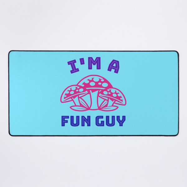 Item preview, I'm a Fun Guy - Fungi Mushroom (Pink) designed and sold by Quirkdom.