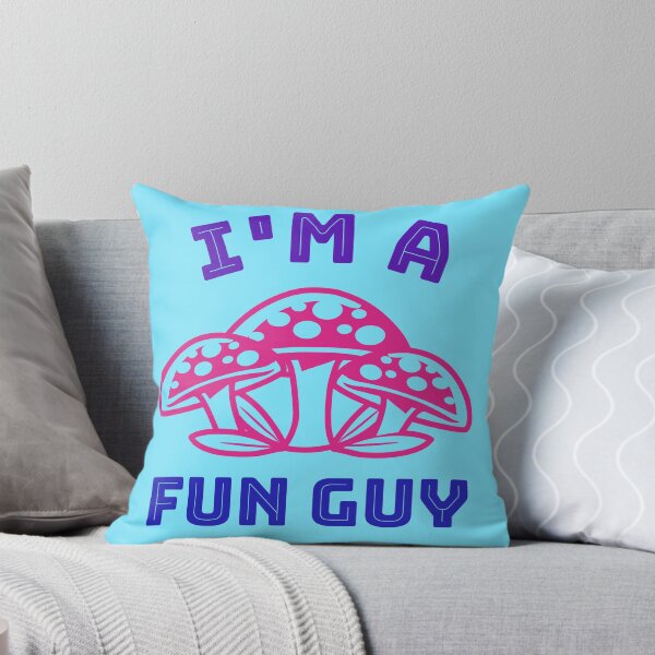 Item preview, I'm a Fun Guy - Fungi Mushroom (Pink) designed and sold by Quirkdom.