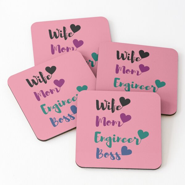 Item preview, Wife Mom engineer Boss,Mothers day,8may designed and sold by behappysiempre.