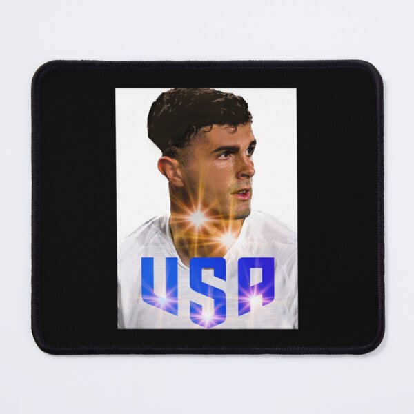 Item preview, Christian Pulisic - USA soccer -White                   designed and sold by danrichardsArt.