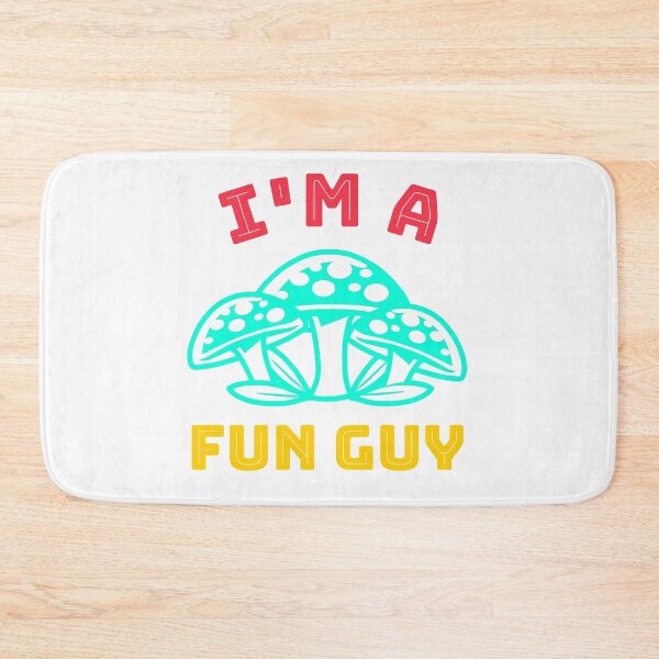 Item preview, I'm a Fun Guy - Fungi Mushroom (Neon Blue) designed and sold by Quirkdom.